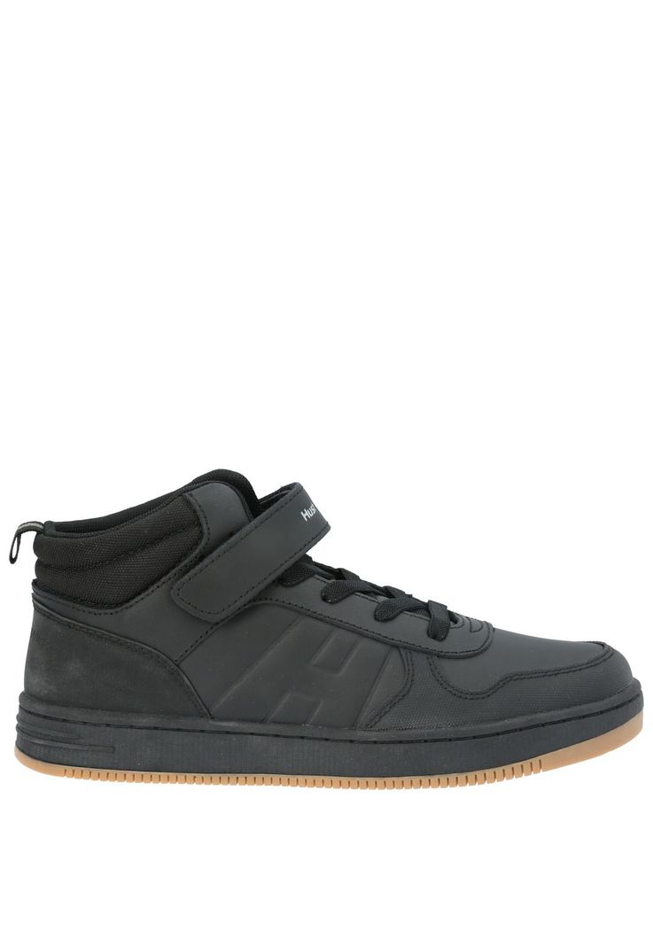 Zapatilla Escolar Twist High negro niño-4