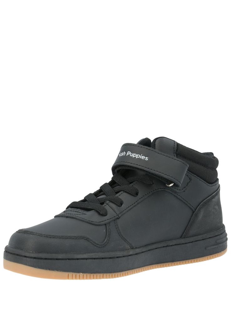 Zapatilla Escolar Twist High negro niño-6