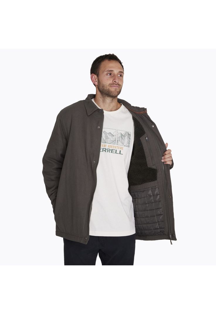 Chaqueta Life Style Knitted J Gris Hombre-1