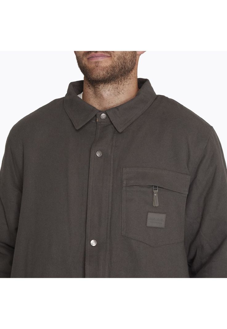 Chaqueta Life Style Knitted J Gris Hombre-4