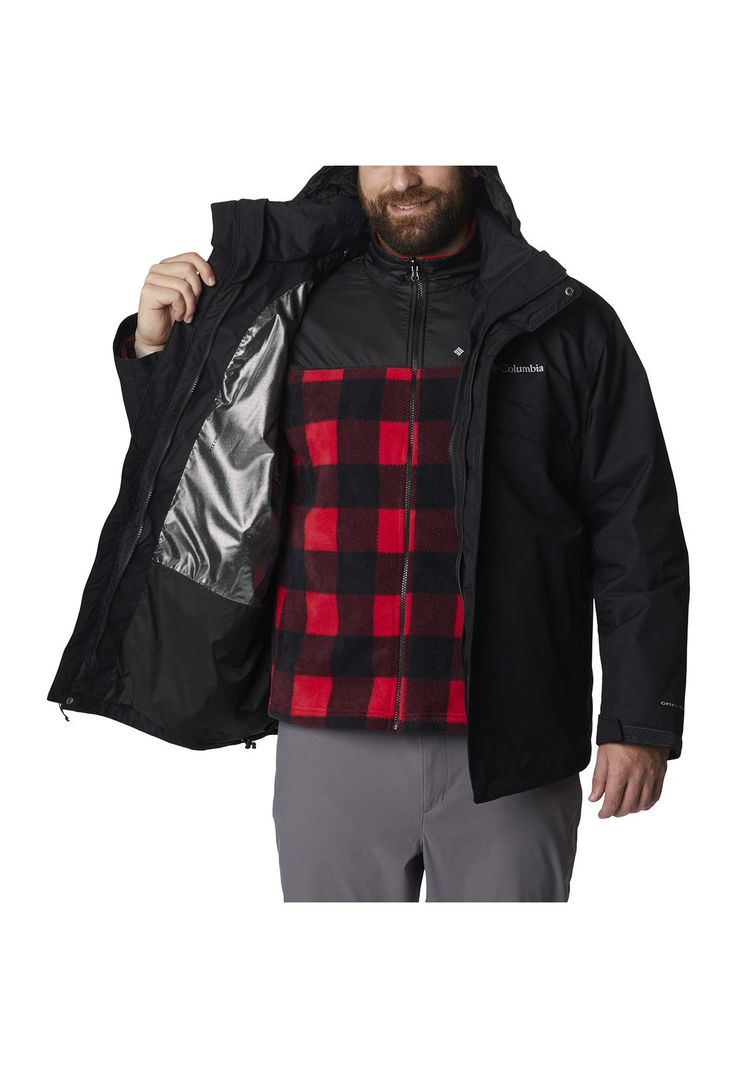 Chaqueta Wpp Bugaboo Ii Fleece Negro Hombre-4