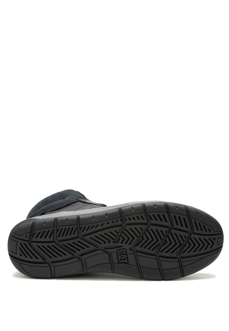 Zapatilla cuero con caña Apa Cush Mid Negro Hombre-7