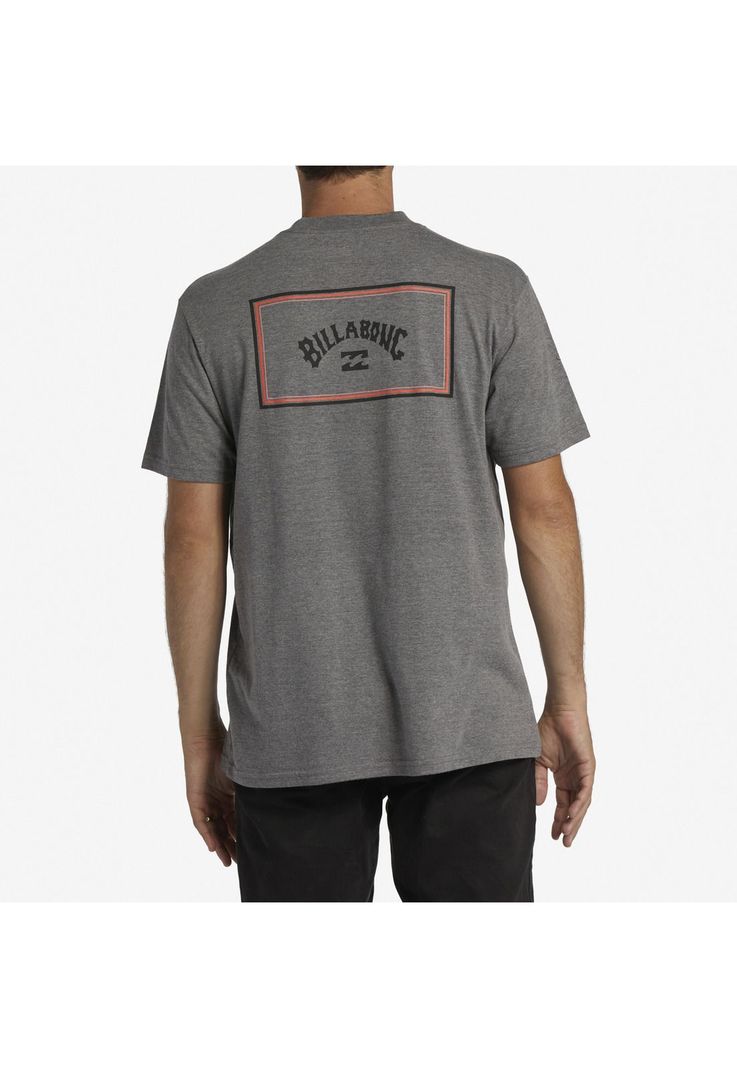 Polera M/C Hombre Arch Block M Tees Gris-1