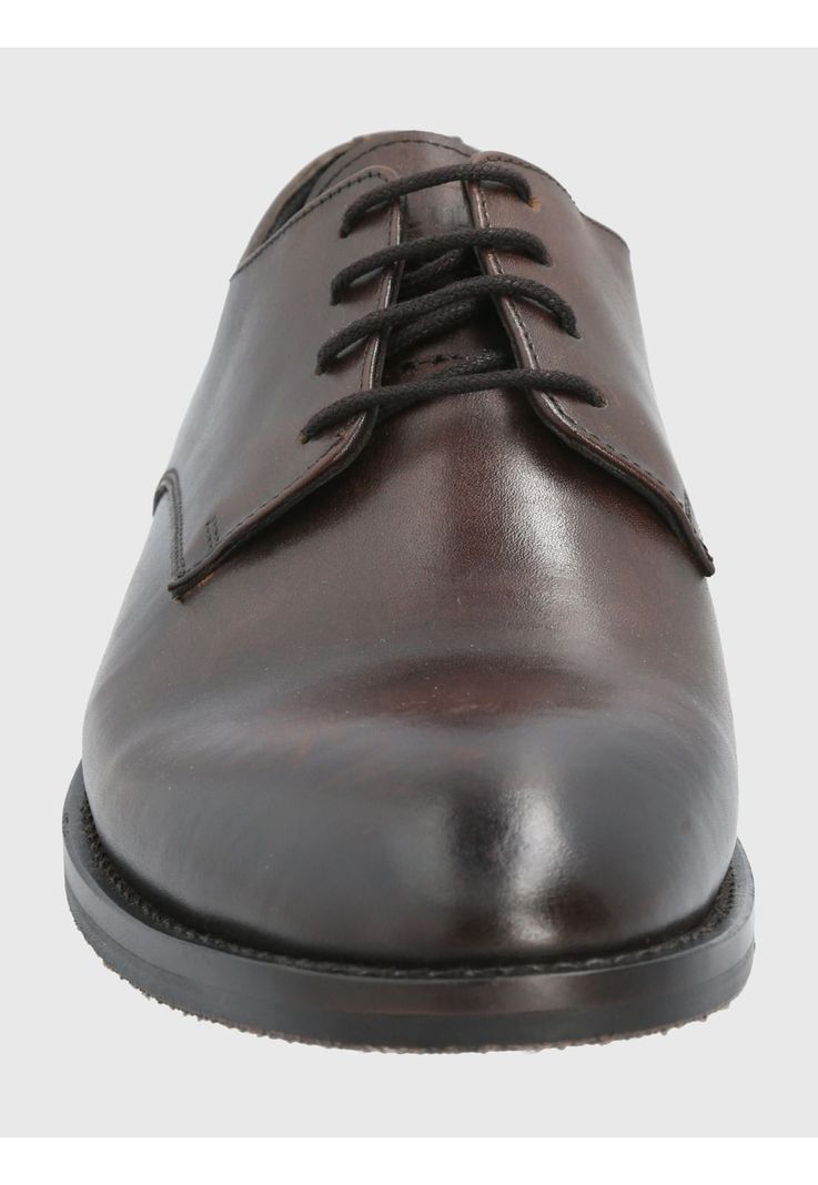 Zapato Cuero Café Oscuro Hombre Anola -1