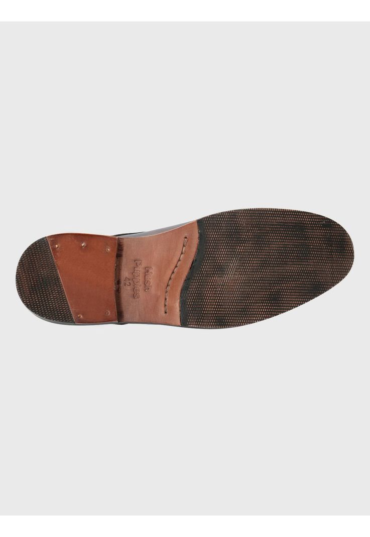 Zapato Cuero Café Oscuro Hombre Anola -5