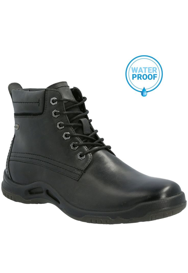 Botin Cuero Hombre Manaslu Negro-0