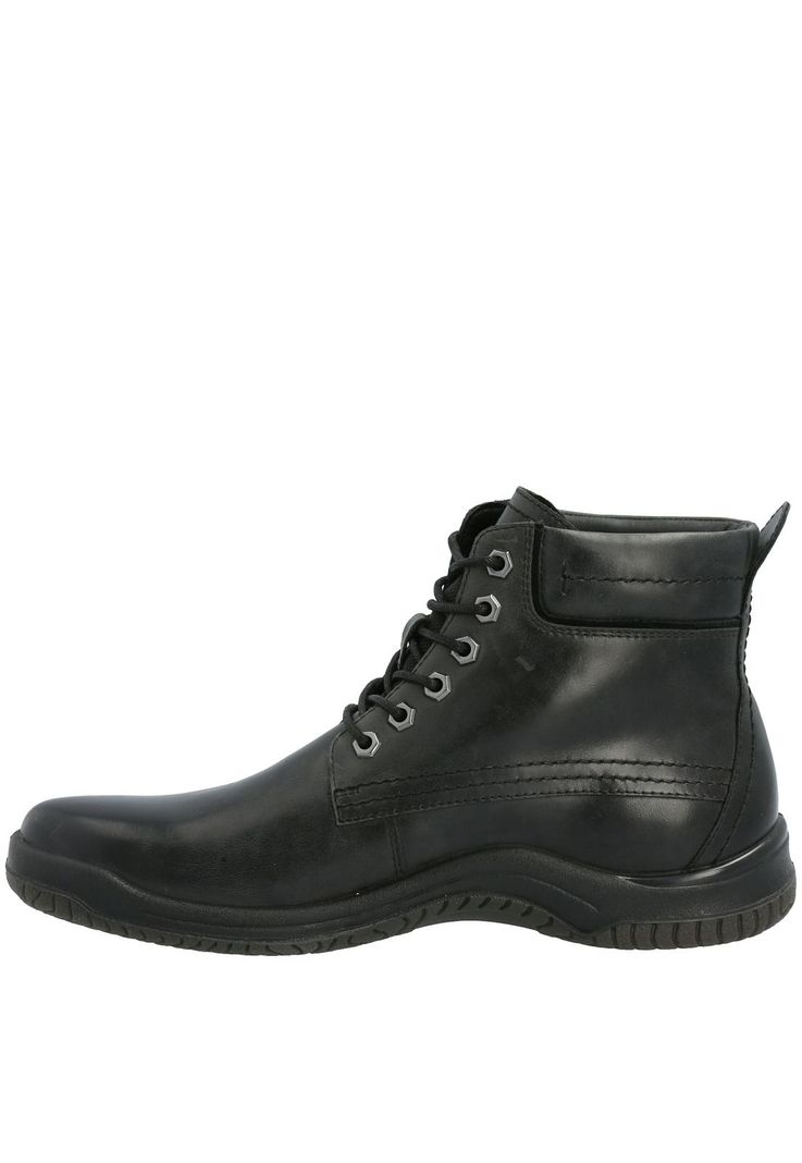 Botin Cuero Hombre Manaslu Negro-5