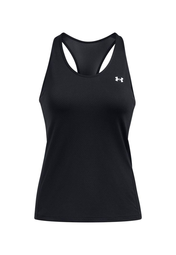 Polera sin mangas HeatGear AR mujer Negro-0