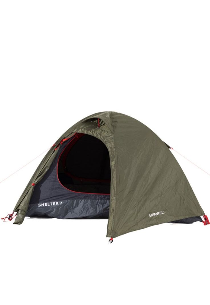 Carpa 2 personas Shelter Verde Oscuro-0