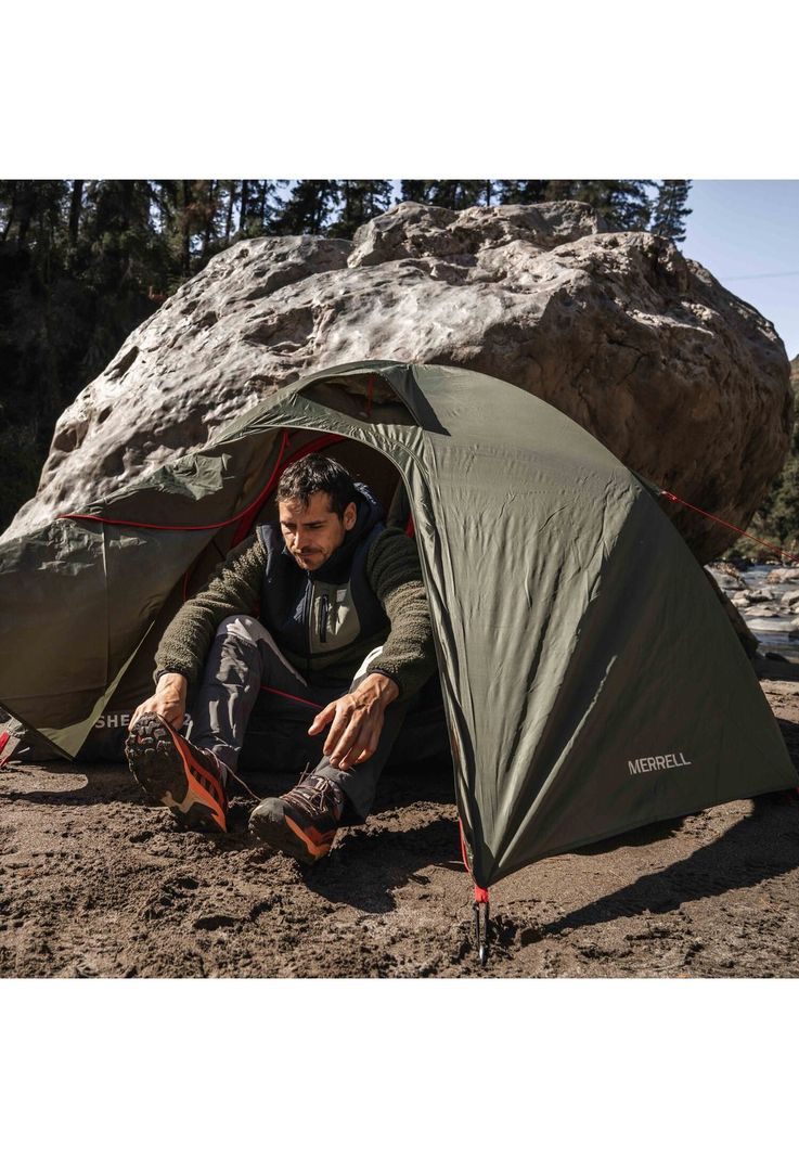 Carpa 2 personas Shelter Verde Oscuro-1