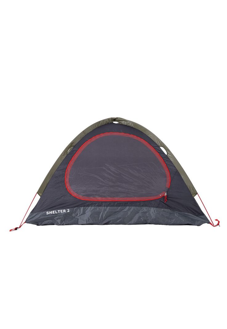 Carpa 2 personas Shelter Verde Oscuro-5