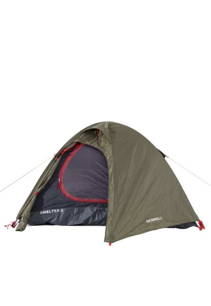 Carpa 2 personas Shelter Verde Oscuro-6