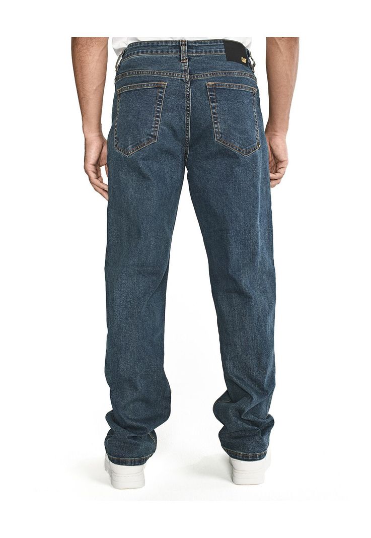 Jeans Triblend Casual Stretch Den Azul Hombre-7
