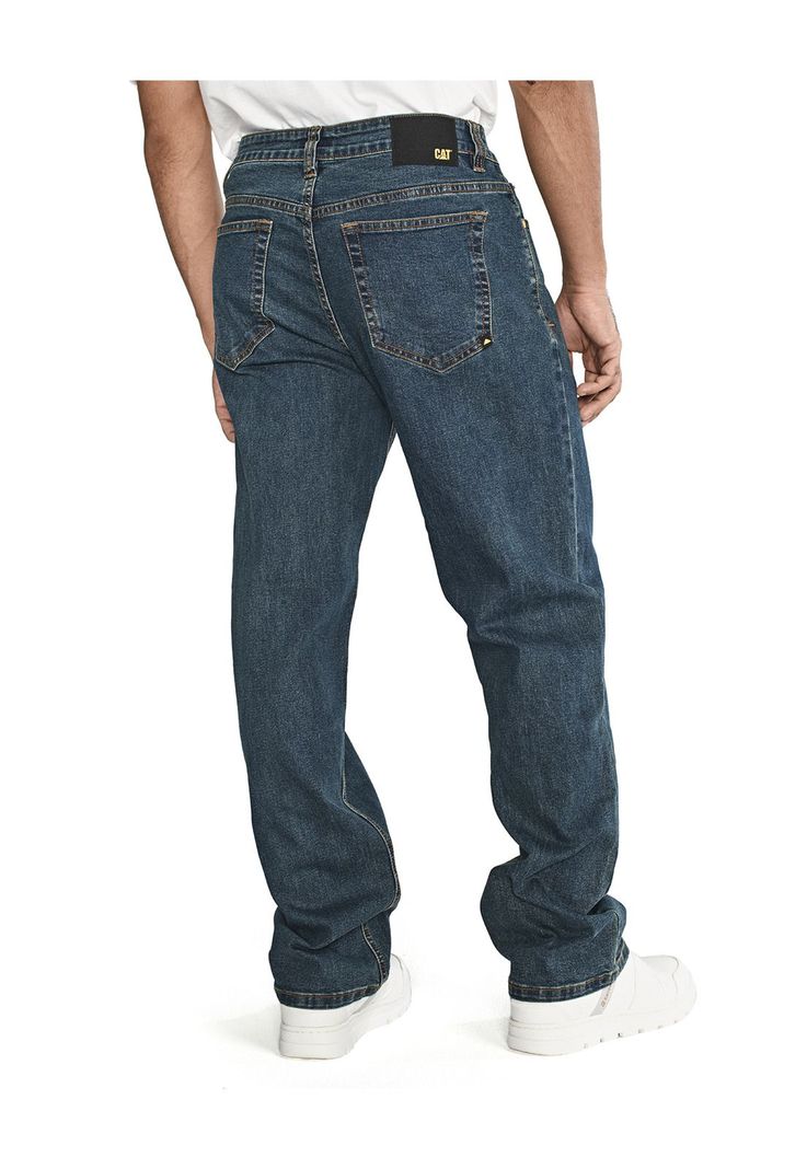 Jeans Triblend Casual Stretch Den Azul Hombre-8