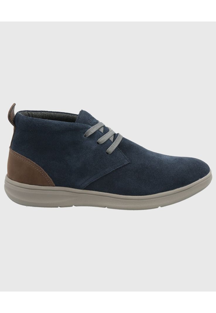 Botin Cuero Hombre Rudder Azul-1