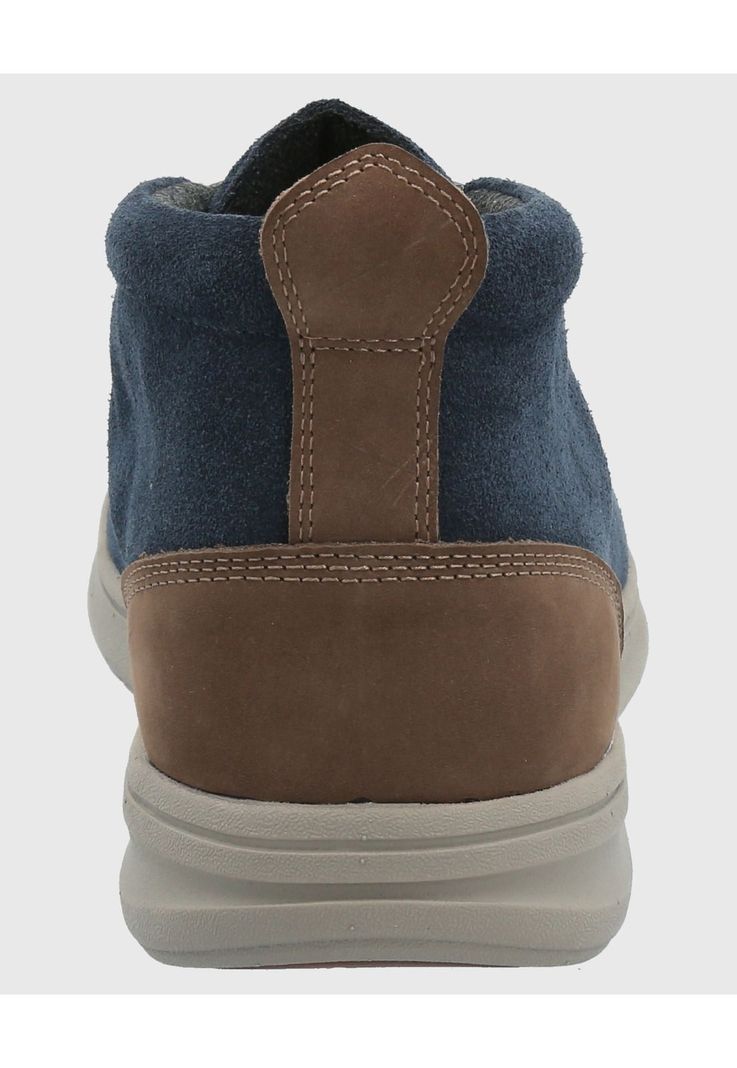 Botin Cuero Hombre Rudder Azul-6
