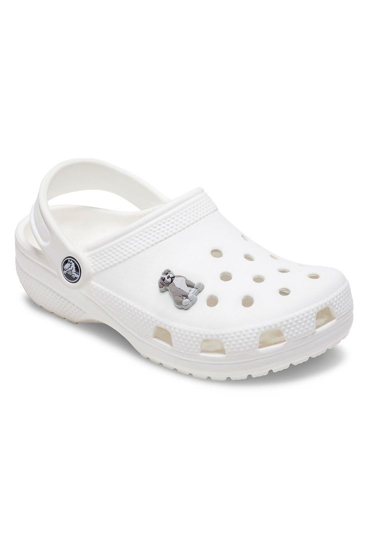 Jibbitz Crocs Perro Bulldog Gris-1