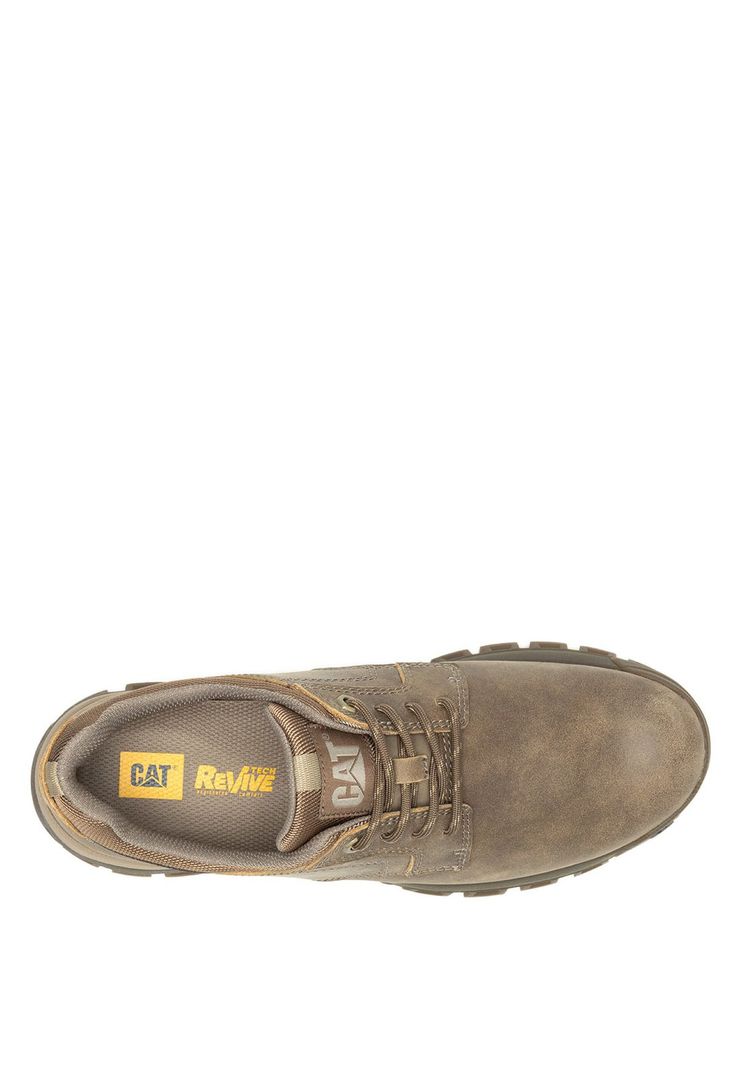 Zapatilla Cuero Hombre Threshold Low Café Oscuro-6