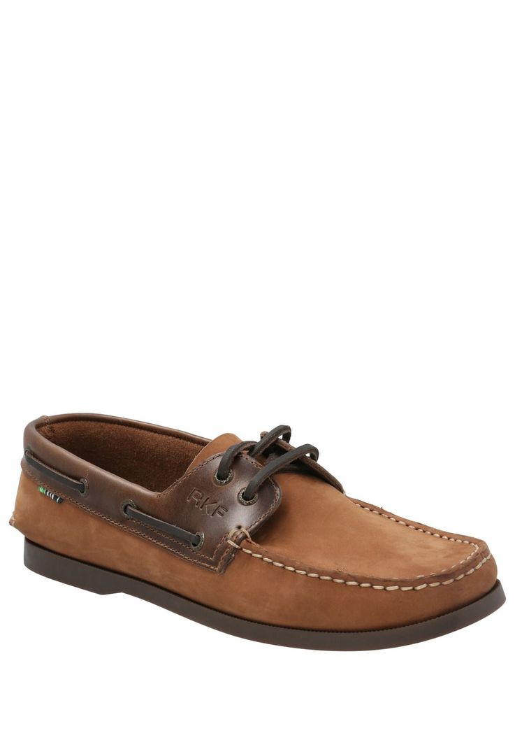 Zapato Cuero Hombre Boat Chocolate-1