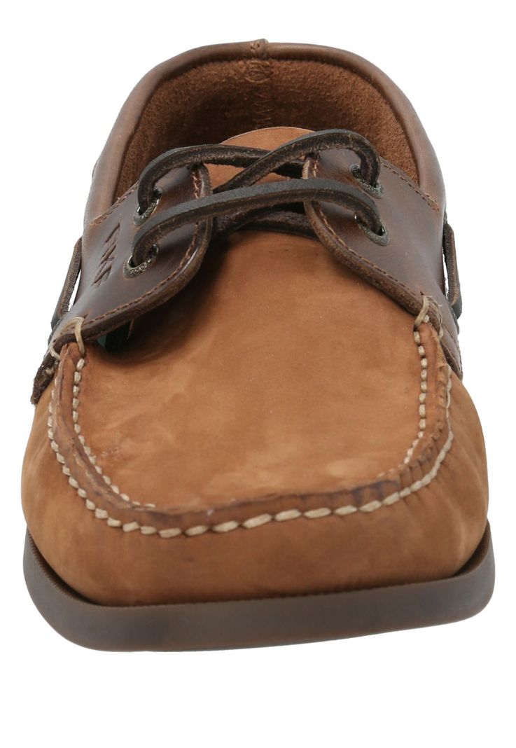 Zapato Cuero Hombre Boat Chocolate-3