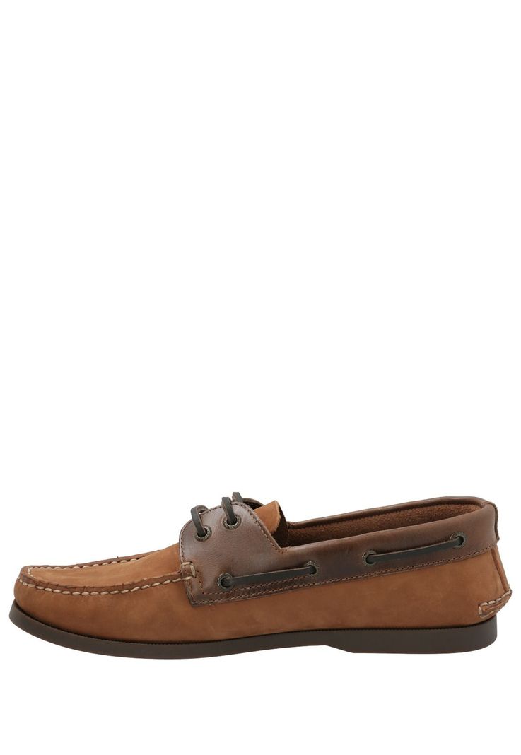 Zapato Cuero Hombre Boat Chocolate-5