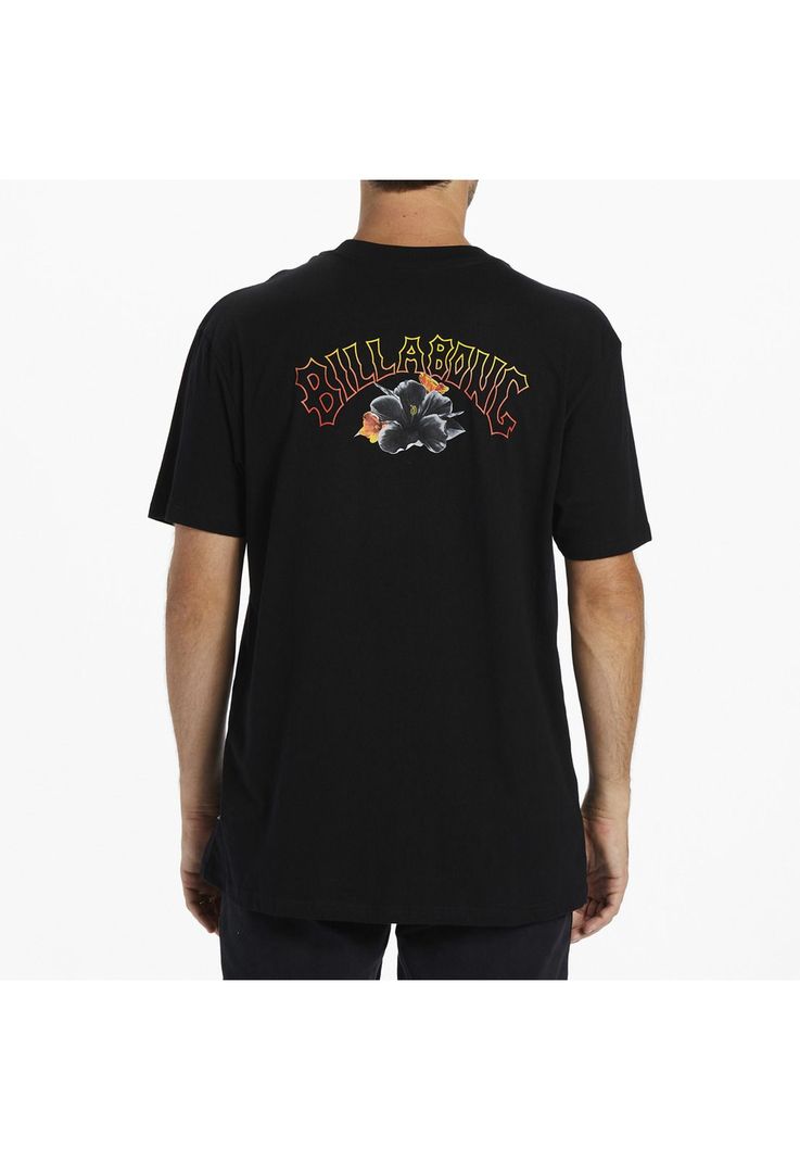 Polera M/C Hombre Kamea Lava Arch M Negro-3