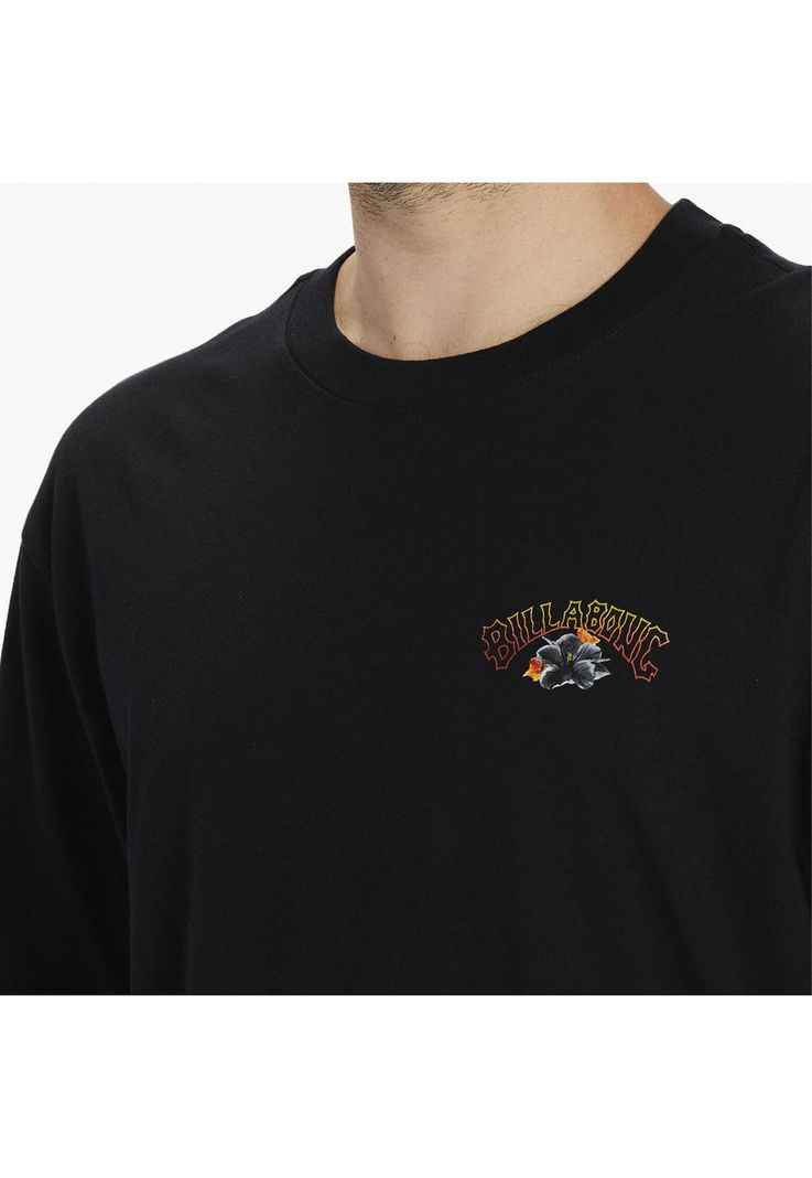 Polera M/C Hombre Kamea Lava Arch M Negro-4