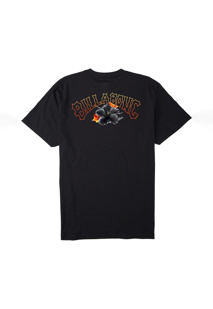 Polera M/C Hombre Kamea Lava Arch M Negro-5