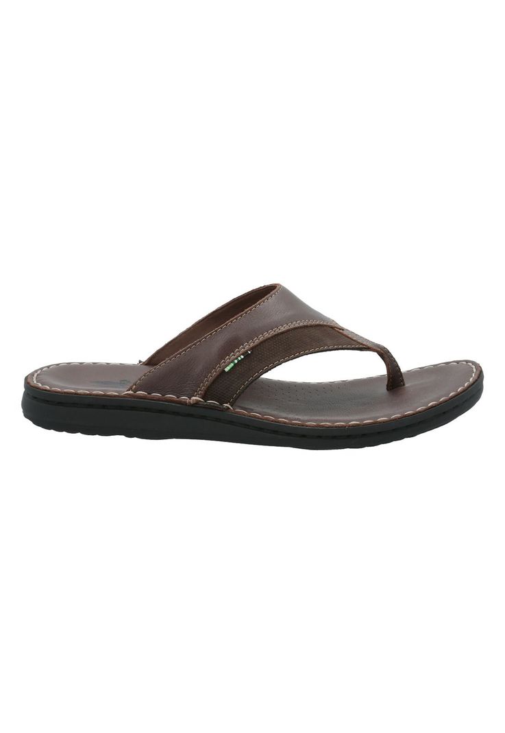 Sandalia Cuero Hombre Curt Café -0