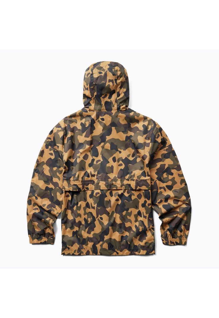 Impermeable Fallon Rain Shell Café Hombre-1