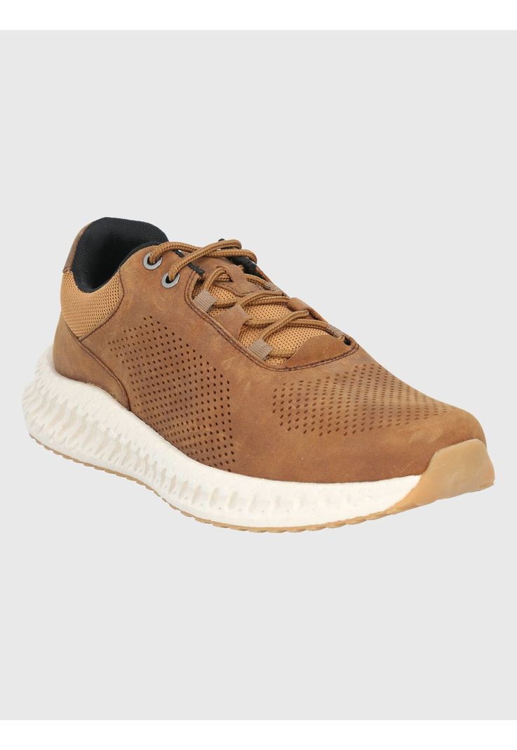 Zapatilla Café Hombre Spinal Lthr Lace -0