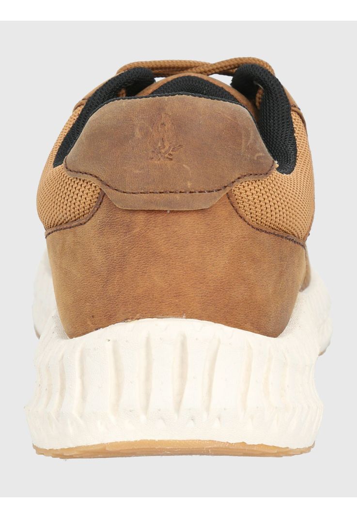Zapatilla Café Hombre Spinal Lthr Lace -5