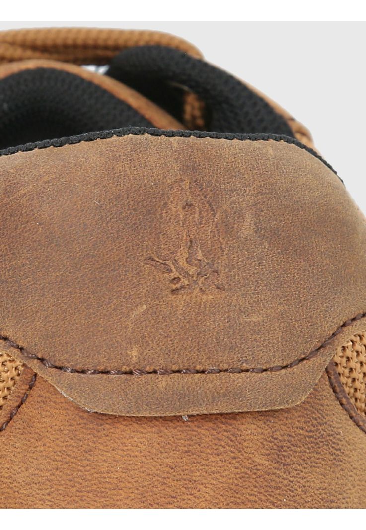 Zapatilla Café Hombre Spinal Lthr Lace -6