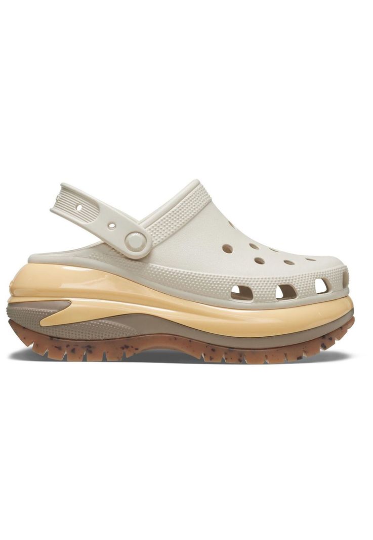 Zueco Mujer Mega Crush Clog Café-0