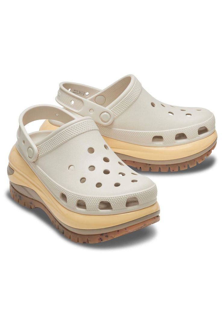 Zueco Mujer Mega Crush Clog Café-3