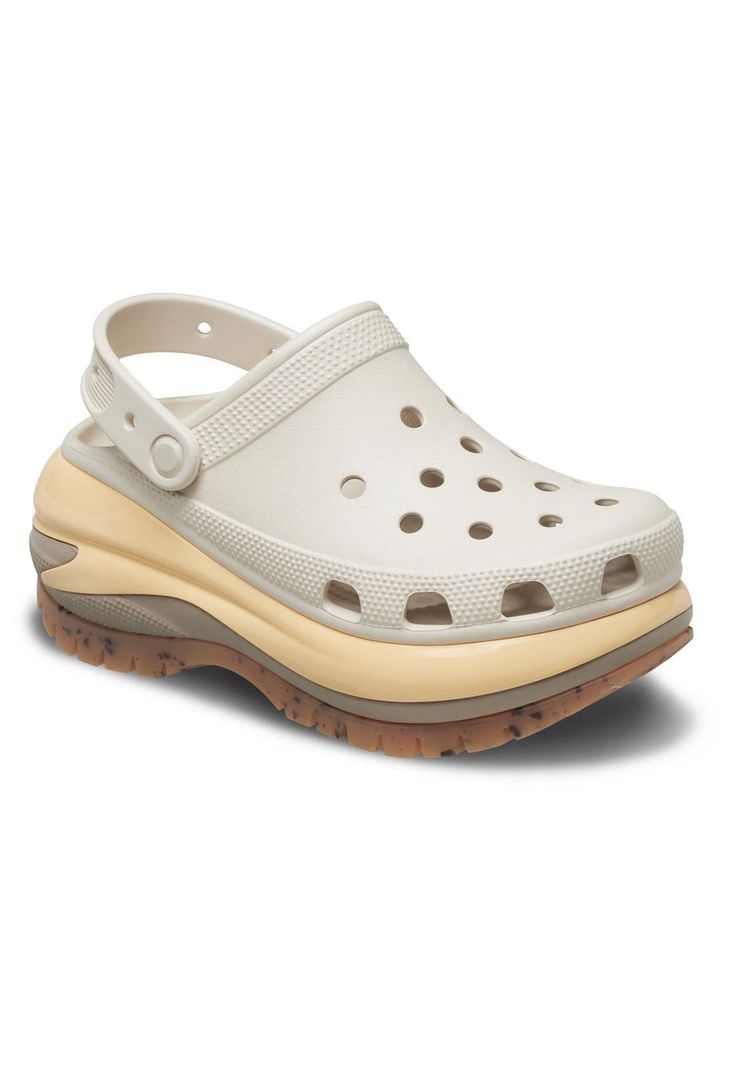 Zueco Mujer Mega Crush Clog Café-6