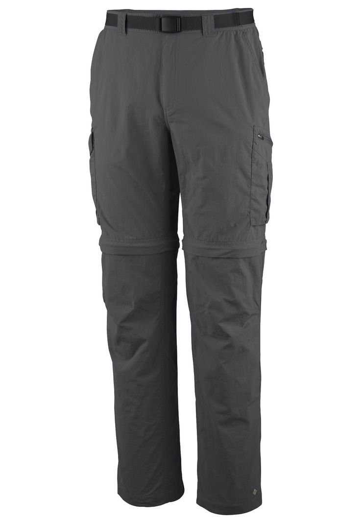 Pantalón Hombre Silver Ridge Conv Nylon Gris-0