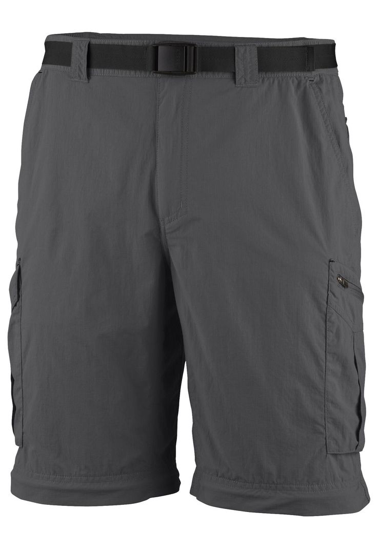 Pantalón Hombre Silver Ridge Conv Nylon Gris-3
