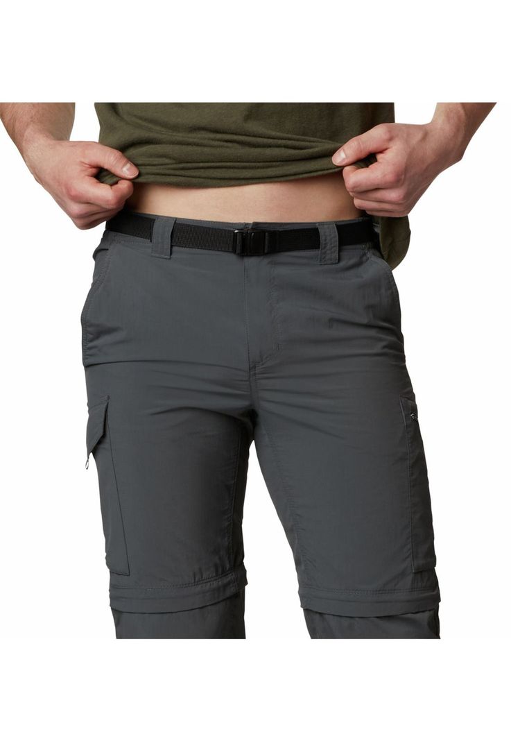 Pantalón Hombre Silver Ridge Conv Nylon Gris-4