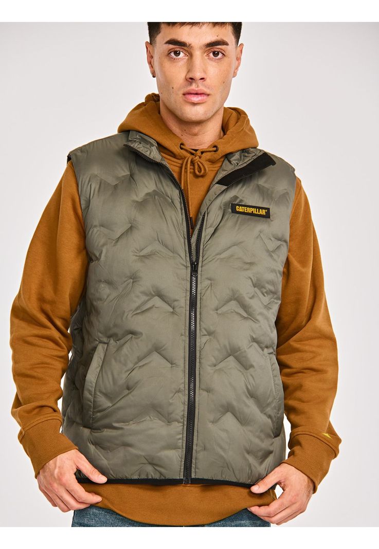 Chaqueta Sin Manga Hombre Bonded MW Ins Vest Gris-0