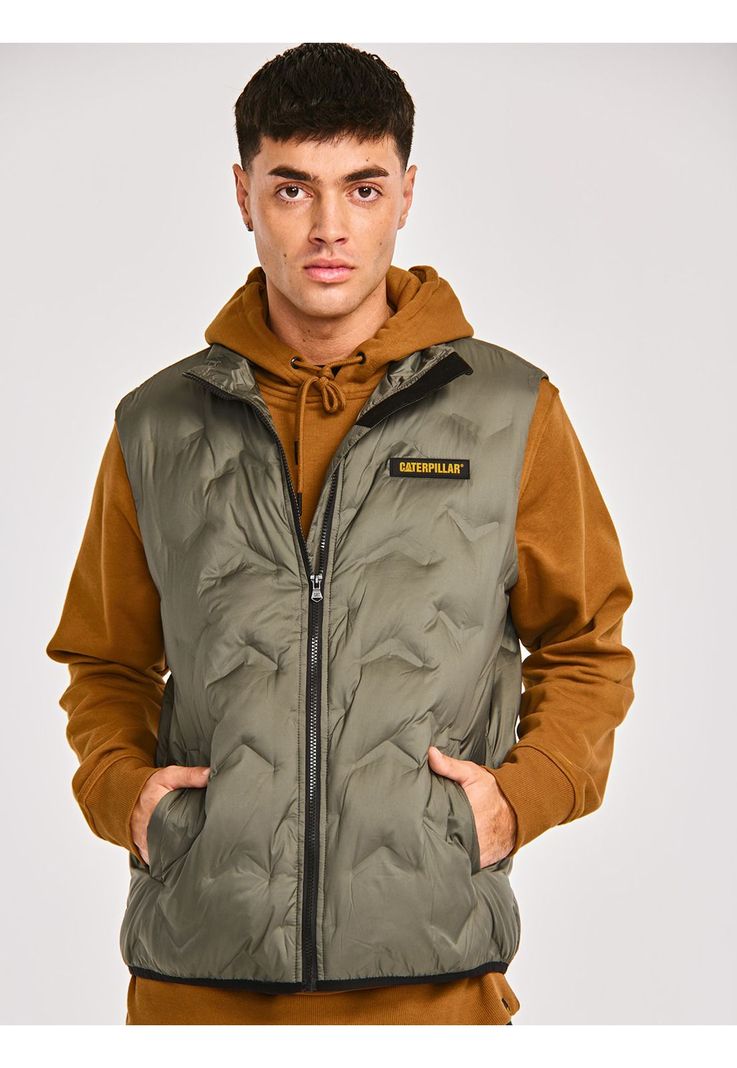 Chaqueta Sin Manga Hombre Bonded MW Ins Vest Gris-1