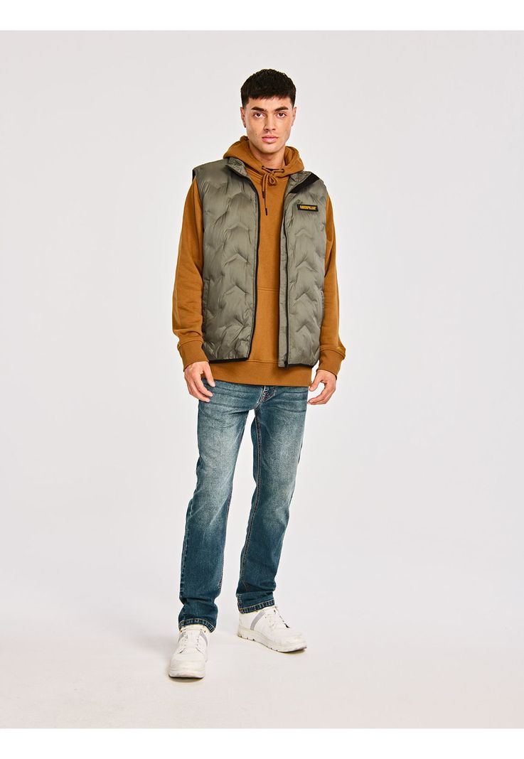 Chaqueta Sin Manga Hombre Bonded MW Ins Vest Gris-5