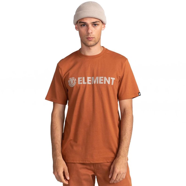 Polera M/C Hombre Blazin Terracota