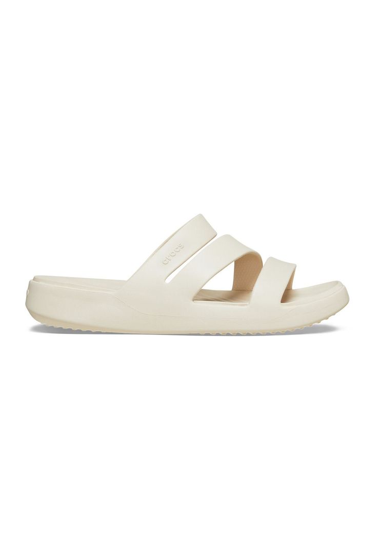 Sandalia Crocs Mujer Getaway Strappy Beige-0