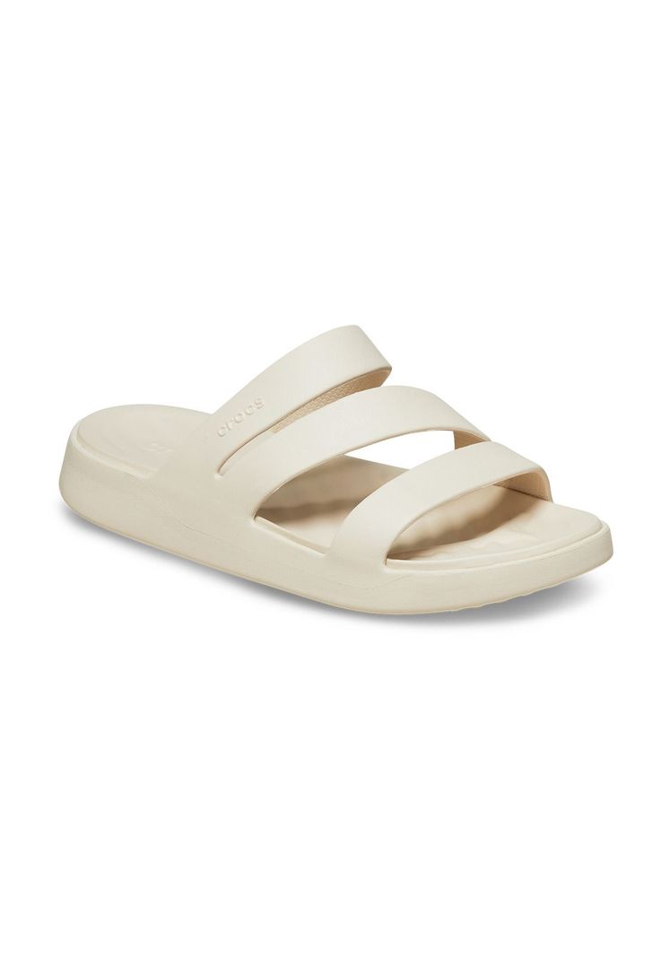Sandalia Crocs Mujer Getaway Strappy Beige-6