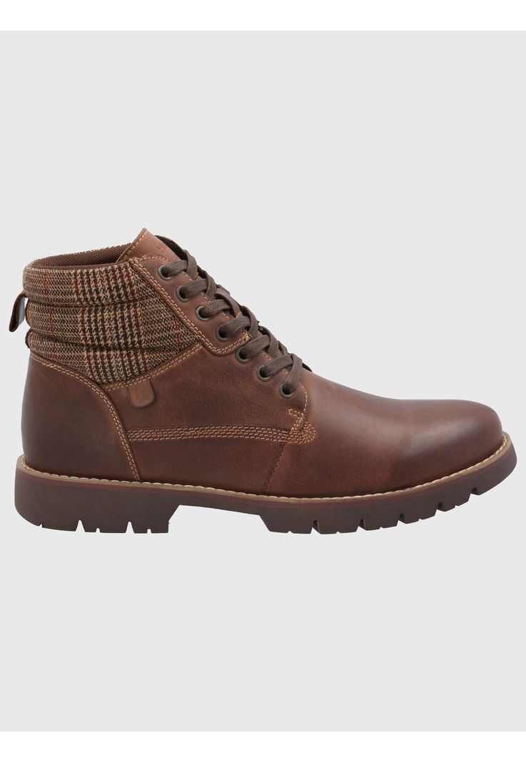 Botin Cuero Hombre Rosco Café-1