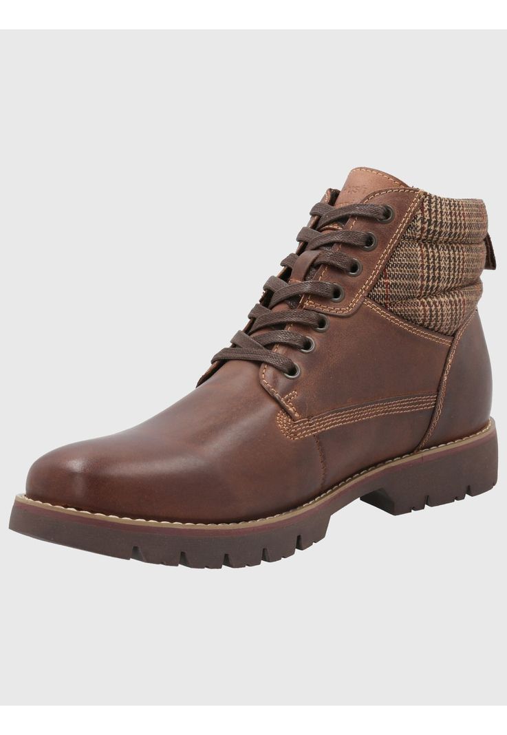 Botin Cuero Hombre Rosco Café-4