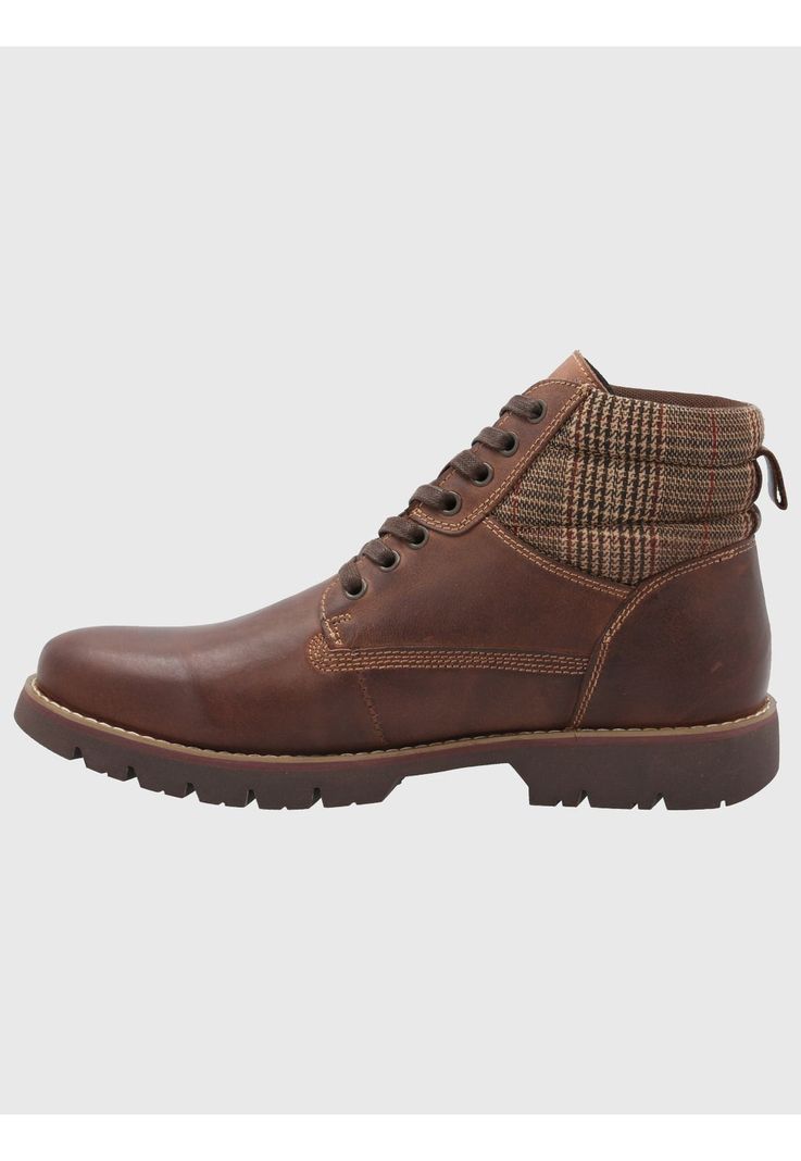Botin Cuero Hombre Rosco Café-5
