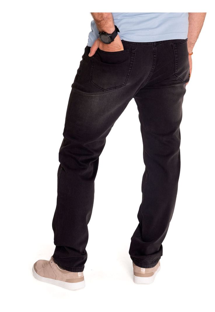 Jeans Slim Hombre Triblend Stretch Denim Gris CAT-6