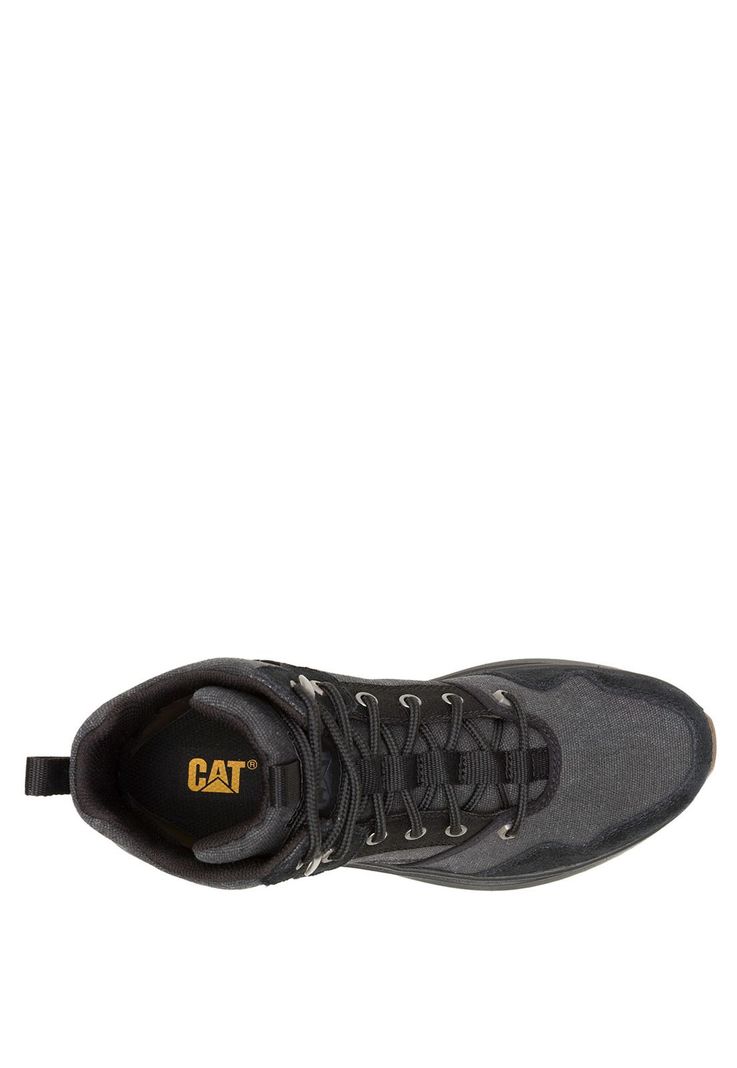 Zapatilla Con Caña Hombre Colorado Sneaker Negro-6